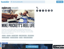 Tablet Screenshot of prickett.explore.org